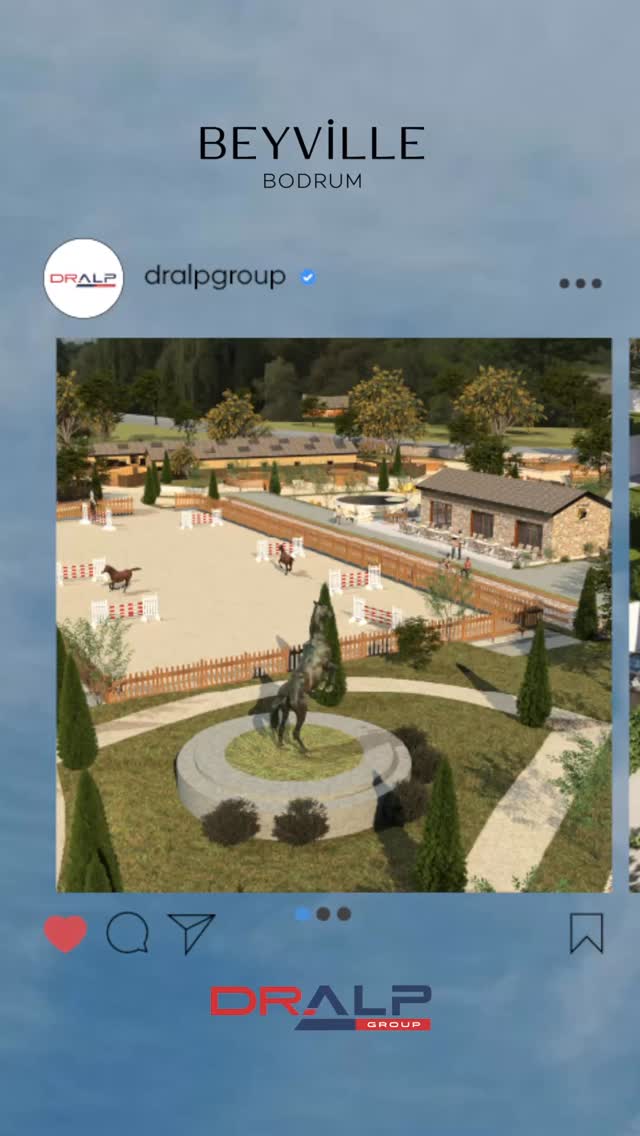 Beyville Bodrum’da her şey yaşam kalitenizi artıracak şekilde tasarlandı.

At parkuru, manej alanı, padok, yapay göl, meyve bahçesi ve organik tarım alanlarıyla donatılan bu özel yaşam alanında, her detay konforunuz ve zarafetiniz için tasarlandı.
Beyville Bodrum projemizdeki 54 seçkin villadan birine sahip olma ayrıcalığını kaçırmayın.

☎Ankara Merkez Ofis: 0312 382 06 06
☎ Bodrum Ofis: 0252 818 06 06
🌐 www.dralpgayrimenkul.com
.
.
#bodrum #bodrumkonutprojeler #bodrumatciftligi #bodrumbinicilik #at #binicilik #binicilikklübü #istanbulbinicilik #ankarabinicilik