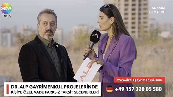 Dr.Alp Group'tan Mehmet Akif Show TV'de Beytepe Projesi Hakkında Bilgilendiriyor