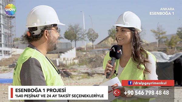 Show TV'de Alper Yalçın Esenboğa Projesini Anlatıyor.