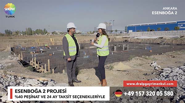Show Tv'de  Esenboğa 2.nci Etap Projesini Alper Yalçın Anlatıyor